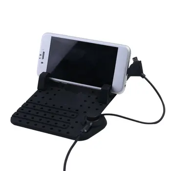 

Soft Silicone Holder For Mobile Phone Gps For Car Dashboard Non-Slip Mat Desk Stand For Iphone / Android