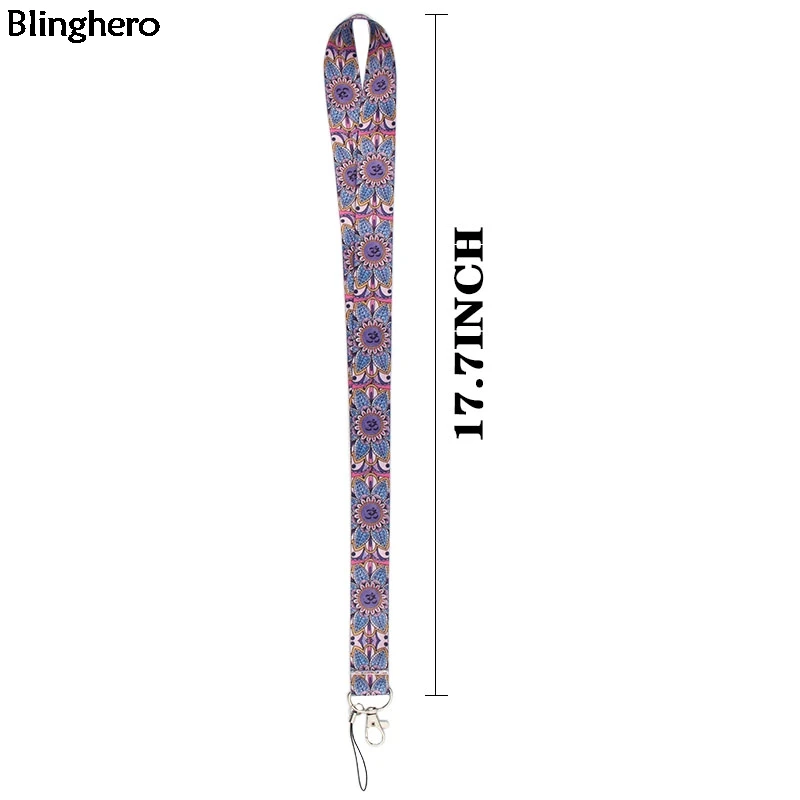 Стильный ремешок Blinghero, крутой ремешок для ключей, ремешок для телефона, камеры, Ретро стиль, шнур, держатель для ID значка, модный подарок, BH0422