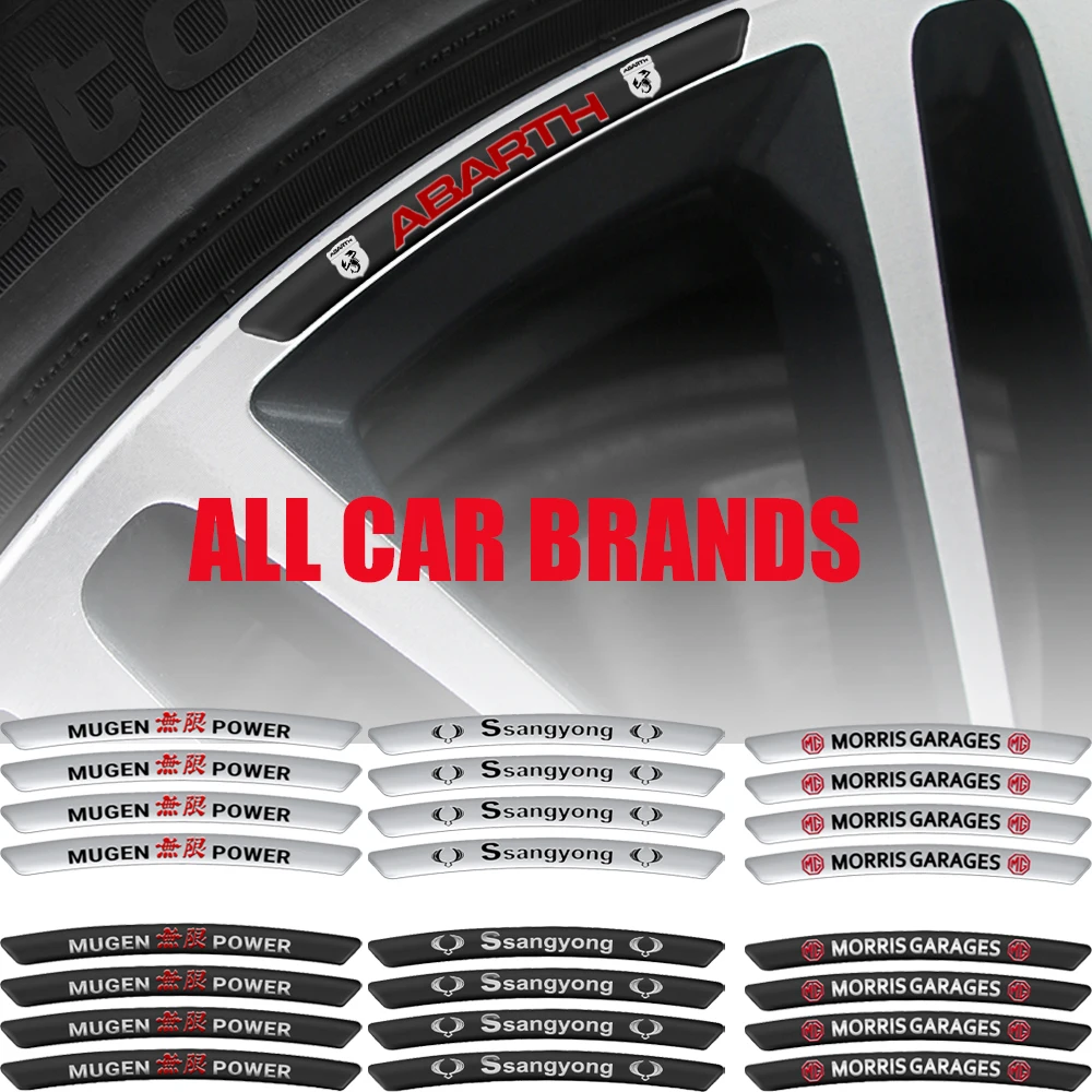 High Quality 4PCS Car Wheel Hub Power Aluminium Alloy Sticker For Seat FR Racing Ibiza Leon Cupra E-racer Ateca Formentor | Автомобили и