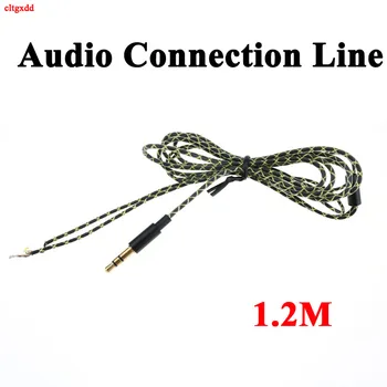 

Copper plated copper wire Earphone Maintenance Wire stereo audio jack for DIY Replace Headphone Cable 3 pole 3.5mm Audio Cable