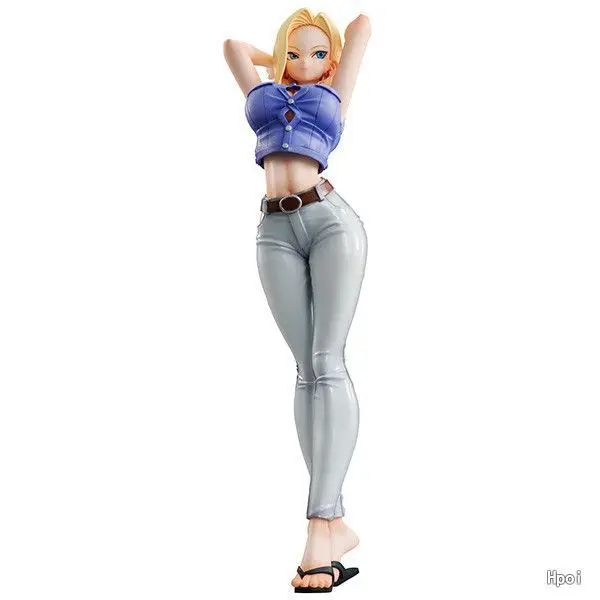 Anime Dragonball Dragon Ball Z Artificial Human 18 Ver. Iii 3-Generation Jeans Wear Boxed Garage Kit