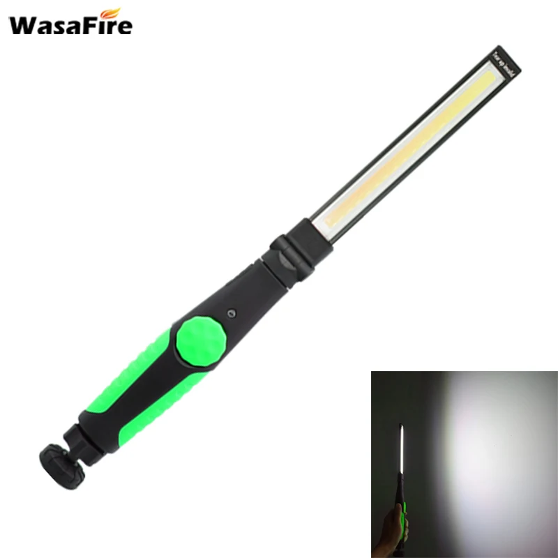  5pcs/lot Magnetic Led Light USB Rechargeable COB Torch Multifunction Flashlight Work Lamp COB LED H - 32965258209