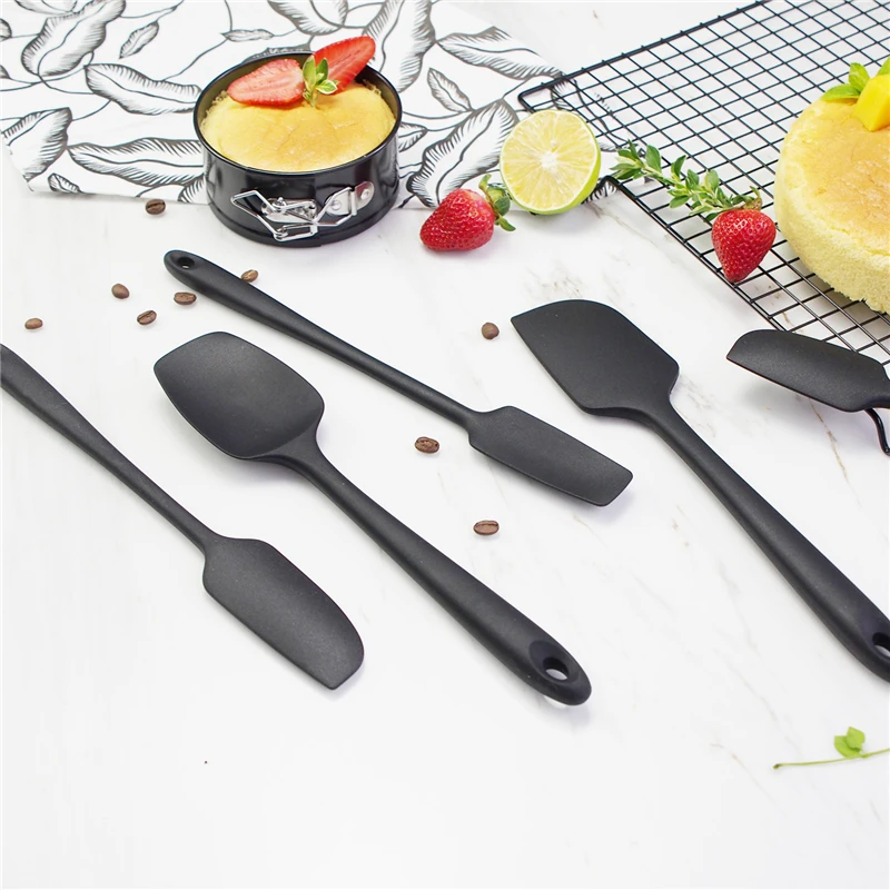 50 Set Silicone Spatula Set Heat Resistant Non-Stick Kitchen Utensil For Cooking, Baking and Mixing Cookware