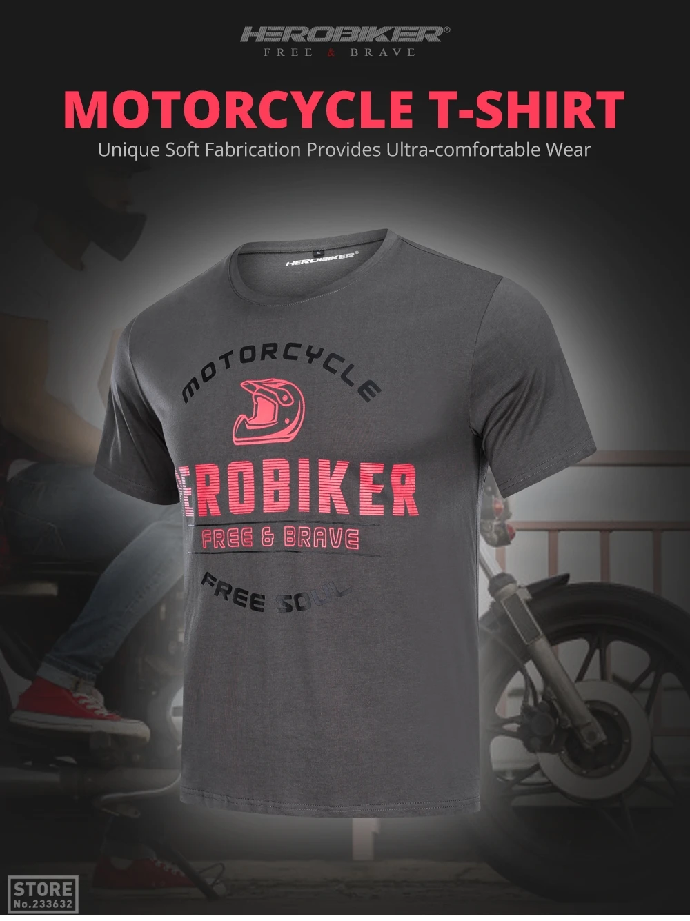 HEROBIKER летняя футболка для мотогонок Мужская короткая футболка для мотогонок Спортивная футболка для мотокросса модная быстросохнущая футболка