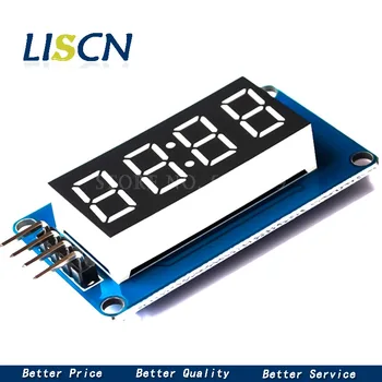 

TM1637 LED Display Module For Arduino 7 Segment 4 Bits 0.36Inch Clock RED Anode Digital Tube Four Serial Driver Board Pack