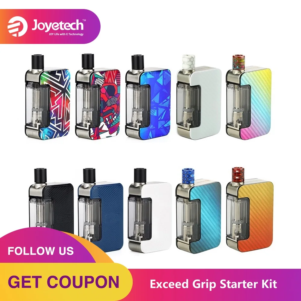 Оригинальный комплект Joyetech Exceed Grip Pod встроенный аккумулятор 1000 мАч 0.4 Ом/0.8ом EX M