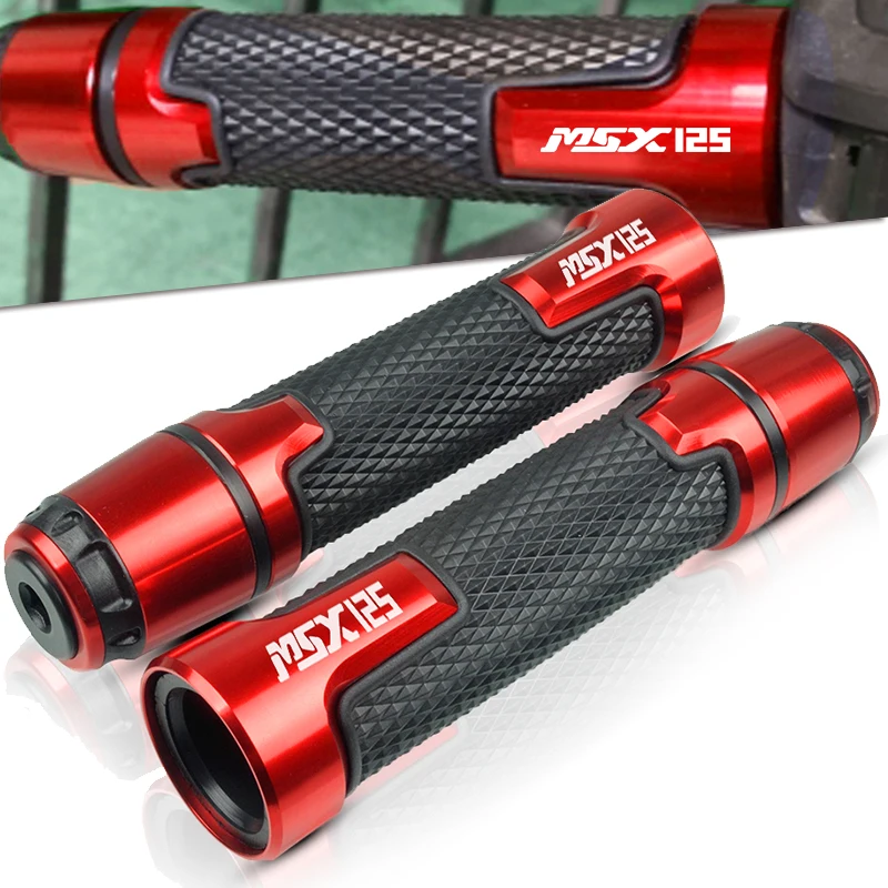 

Motorcycle 7/8"22MM Handlebar Hand Grips Handle Bar grips&ends Cap FOR Honda MSX125 Grom MSX 125 2014 2015 2016 2017 2018 2019