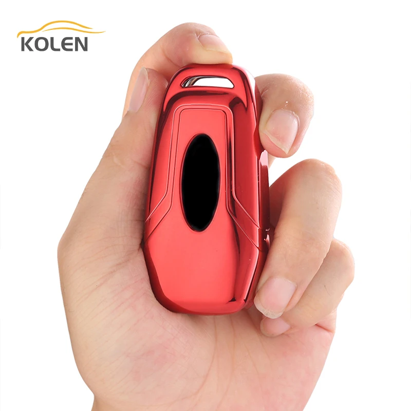 Soft TPU Car Remote Key Case Cover For Ford Fusion Mondeo Fiesta Escort Ranger Focus MK3 KUGA Ecosport Holder Shell Accessories - H78b0800eb925435fbbf65b4b9551facbO