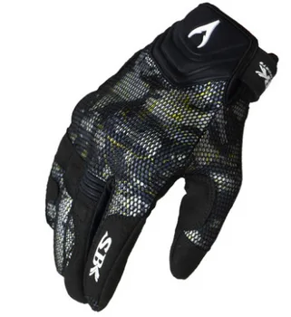 

Motorcycle gloves men's summer women's cycling race Motorcycle cross-country breathable Four Seasons personalized