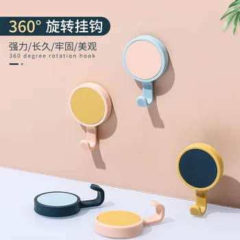 

Bathroom Creative Kitchen Nailless Wall Kitchen Hook Cute Kitchen Ins300 Yuan Or above Adhesive Hook 10-Pack