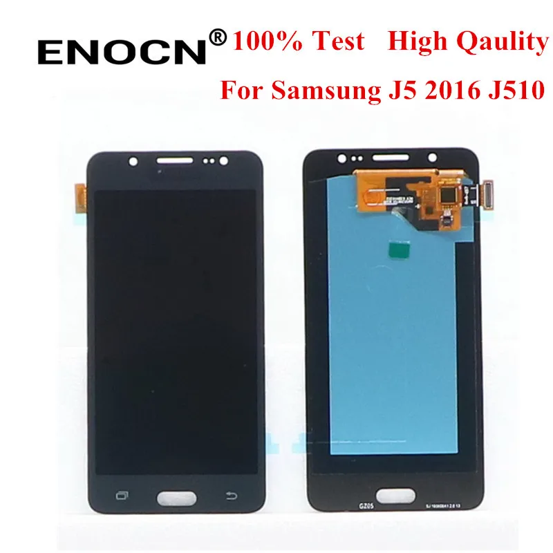 100% оригинал 5 2 ''Супер AMOLED LCDs для Samsung Galaxy J5 2016 J510F J510FN J510M J510Y J510G J510 ЖК-дисплей