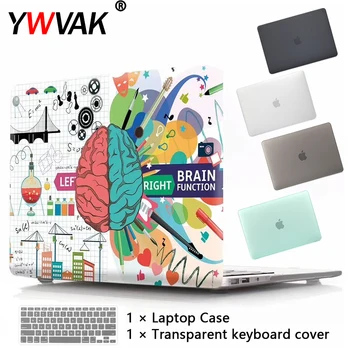 

New Laptop Case For Apple MacBook Air Pro Retina 11 12 13 15 16 for mac book Pro 13.3 15.4 16 inch with Touch Bar+ Keyboard cove