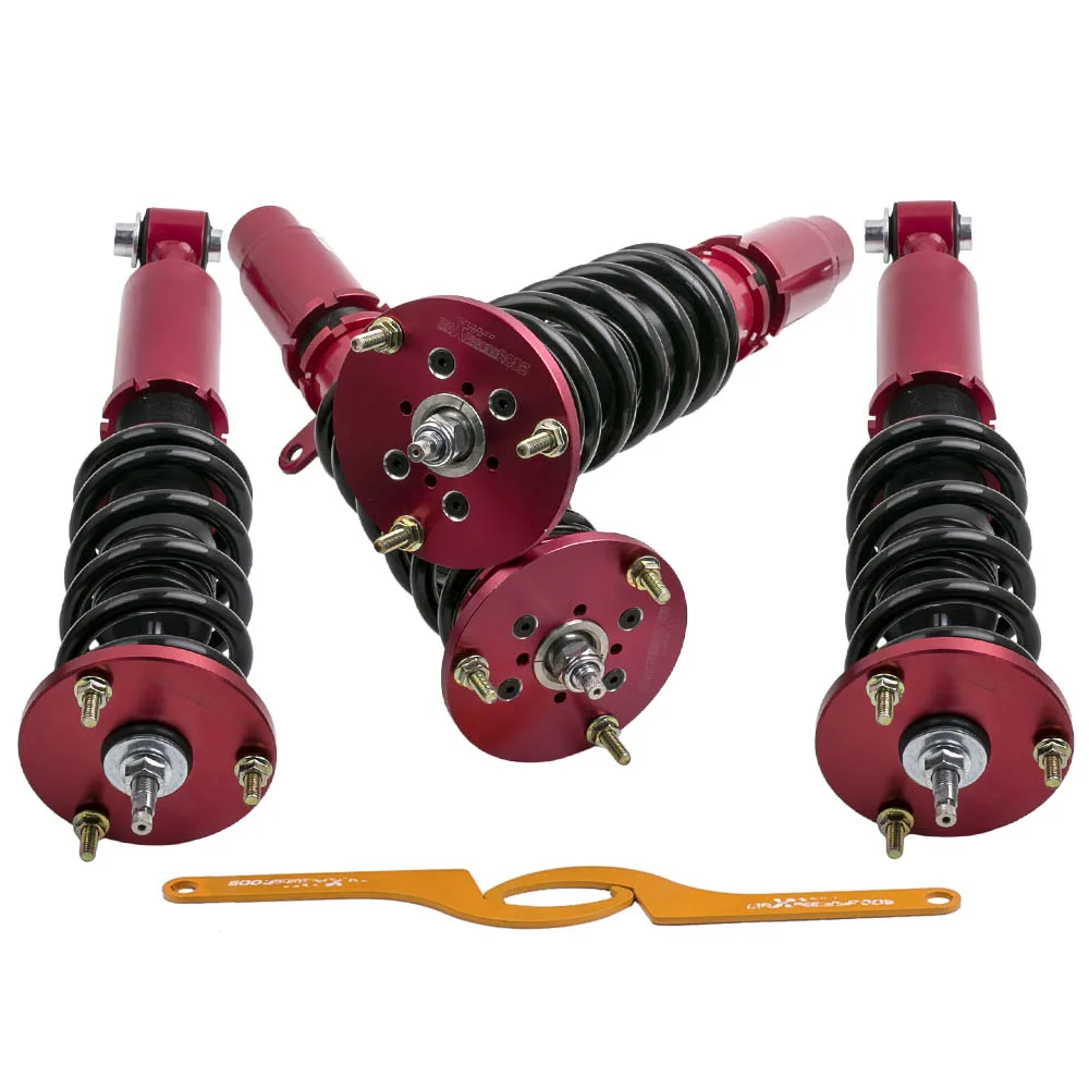 Комплект Coilover для BMW 5 серии E60 Sedan 2004-2010 Adj демпфер 525i 530i 535i 550i передний x2 + задний