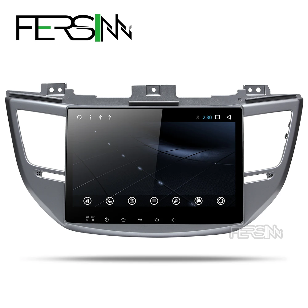 Discount Fersinny CXTS1060 android 9.0 car dvd gps player for Tucson ix35 car dvd gps navigation raido video audio player 2 din stereo 1