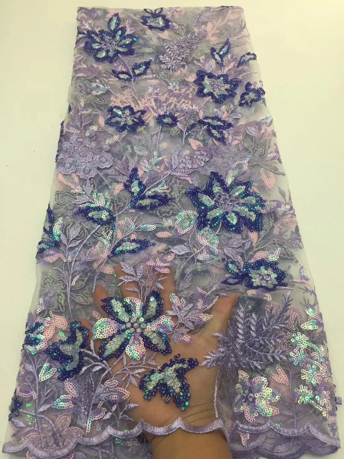 Красивая французская кружевная ткань Новое поступление хорошее качество