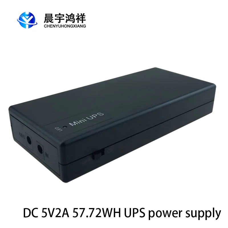 Литий Батарея мини UPS 5v 2a постоянного тока Питание Для маршрутизатор Wi-Fi модем