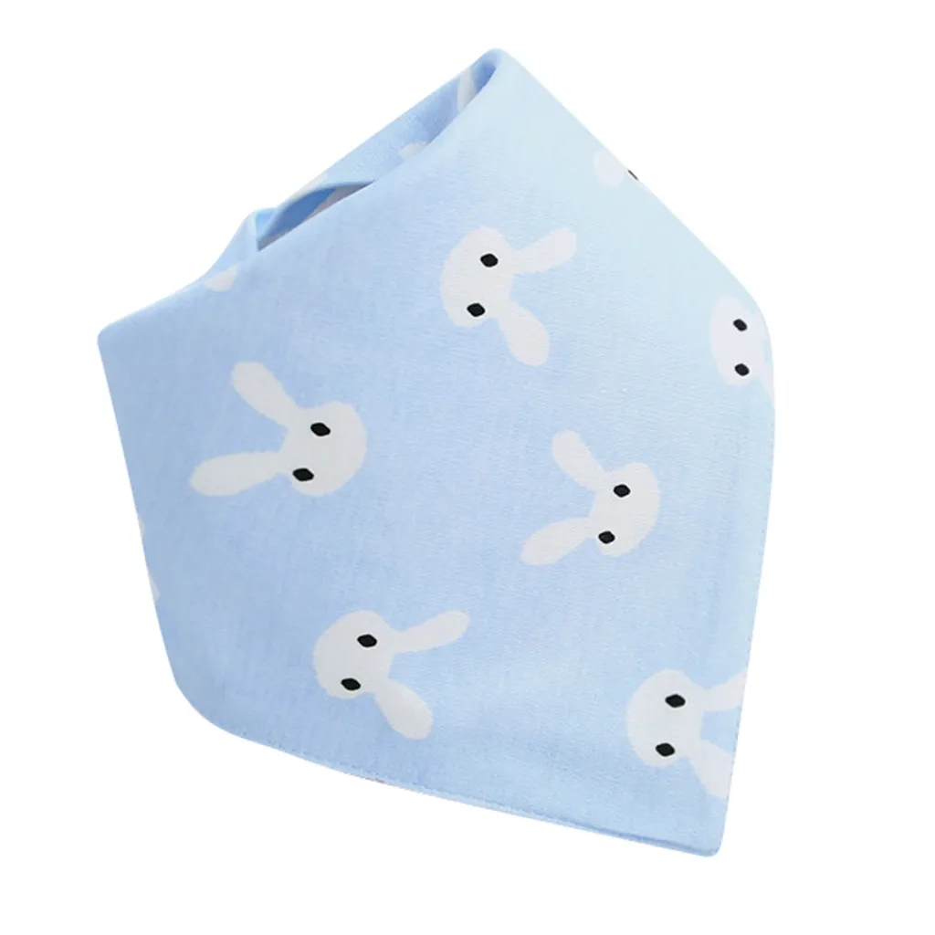 New baby bib cartoon kids bib Baby saliva towel bib child bib newborn  triangle scarf headband bib newborn slabber absorbent