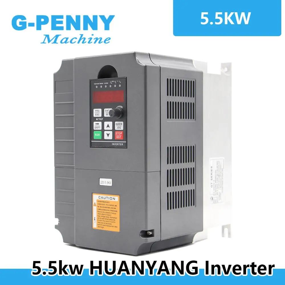 HY GT 220v 5.5kw VFD векторный инвертор с переменной частотой 380v 1P/3P вход 3P выходной