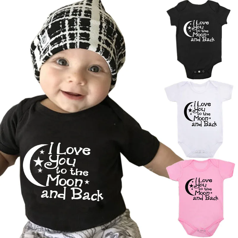 2021 New Letter Romper for Boys Girls Casual Summer Baby Boy Girl Short Sleeve Star Wars