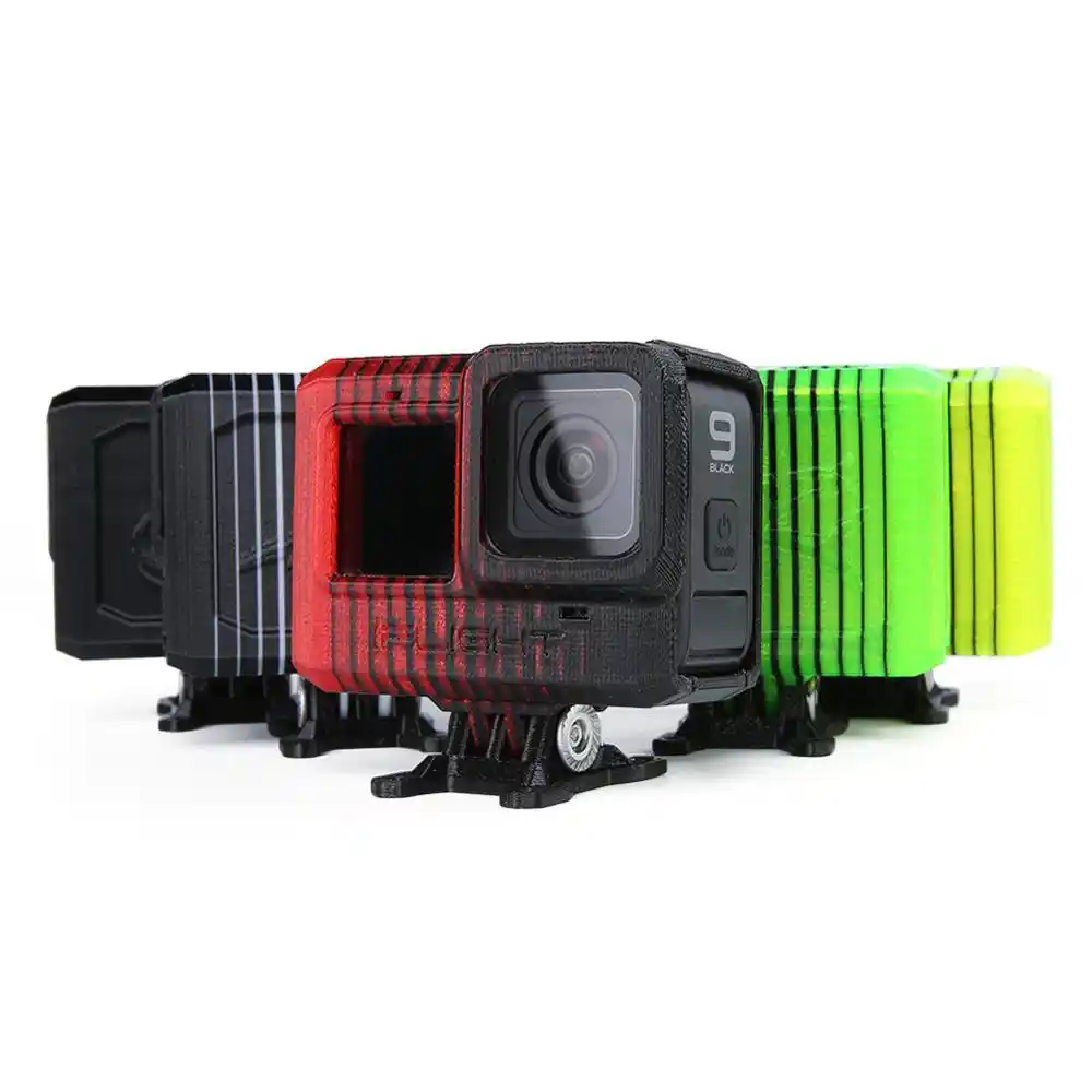 Iflight 3d Print Tpu Adjustable Angle Gopro Hero 9 Camera Mount 0 40 For Xl5 Dc5 Sl5 Chimera7 Green Hornet Bumblebee Fpv Frame Parts Accessories Aliexpress