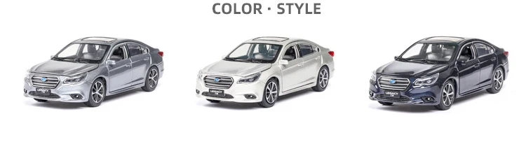 Горячая масштаб 1:32 колеса автомобиля Японии SUBARU LEGACY металлическая модель с светильник и звук литой автомобиль игрушки коллекция для подарков
