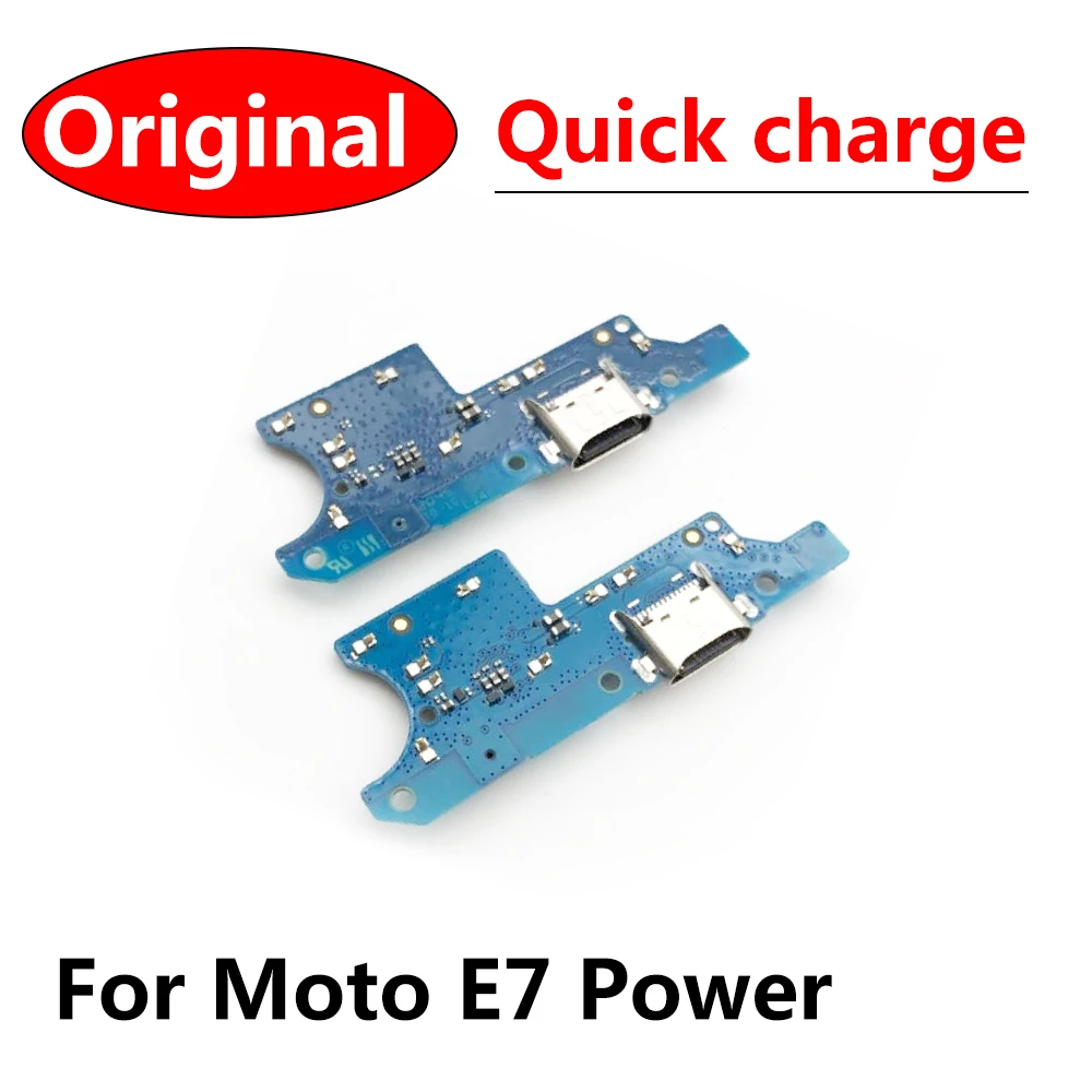 

Original USB Power Charging Port Connector Board Parts Flex Cable For Moto E7 Power