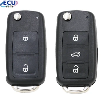 

2 Button / 3 Button Flip Folding Remote Key Shell for VW PASSAT GOLF Amarok/Crafter : 202 AD 5K0837202AD