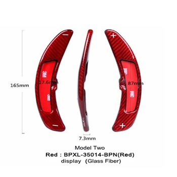 

Free shipping Car styling Real Carbon Fiber Steering Wheel Shift Paddle for Porsche 911718 Panamera Macan Cayenne Spyder Boxster