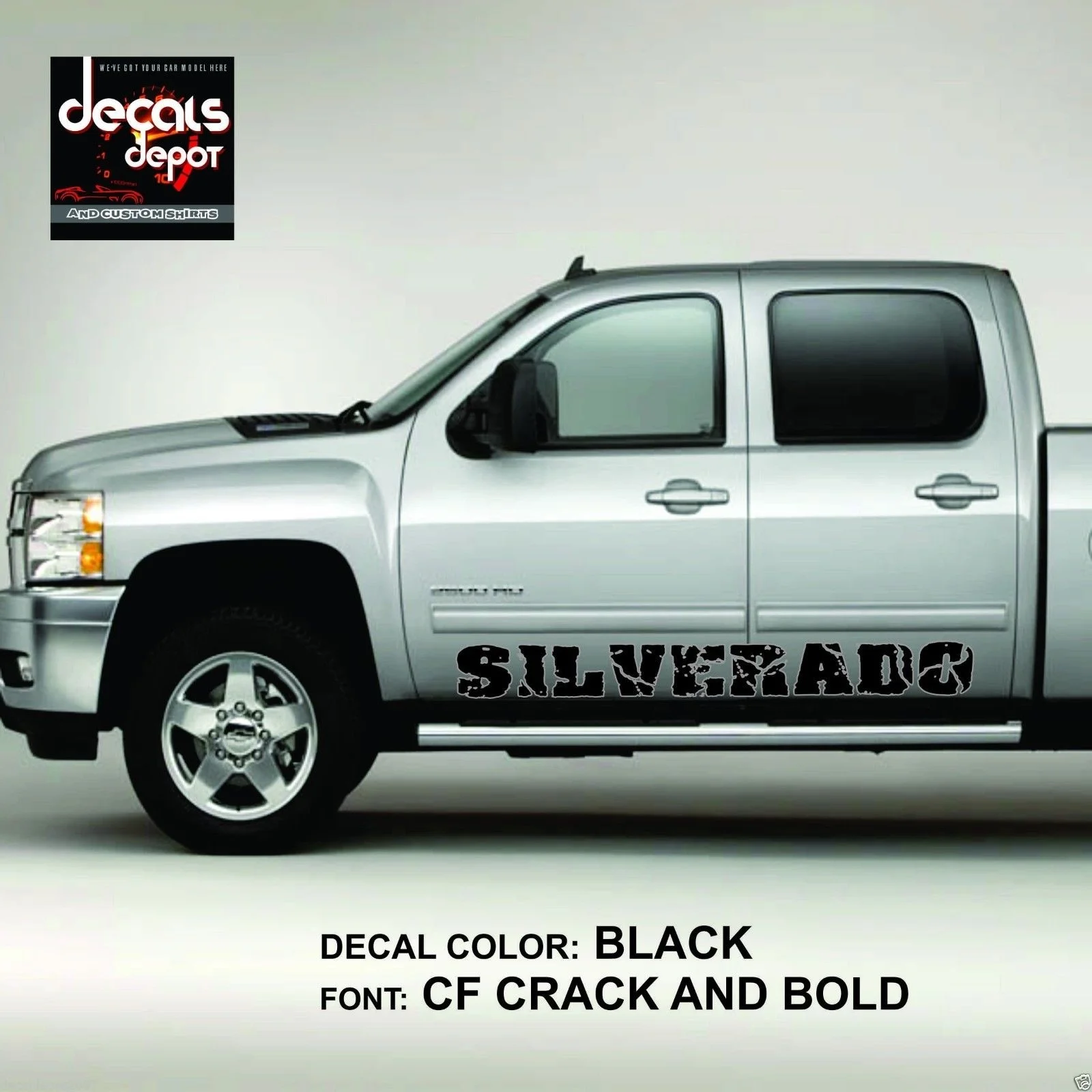 Для 2x SILVERADO(2) клавишная панель, направяющая двери, наклейка, подходит для: Chevy SILVERADO 4 дверных грузовиков