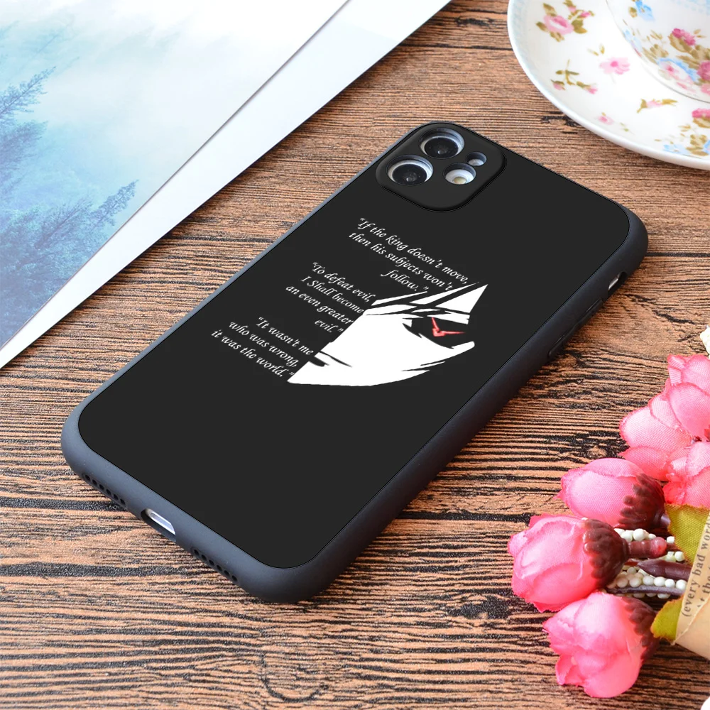 

For iPhone The Testamennt of Lelouch Vi Britannia Part 1 Print Soft Matt Apple iPhone Case