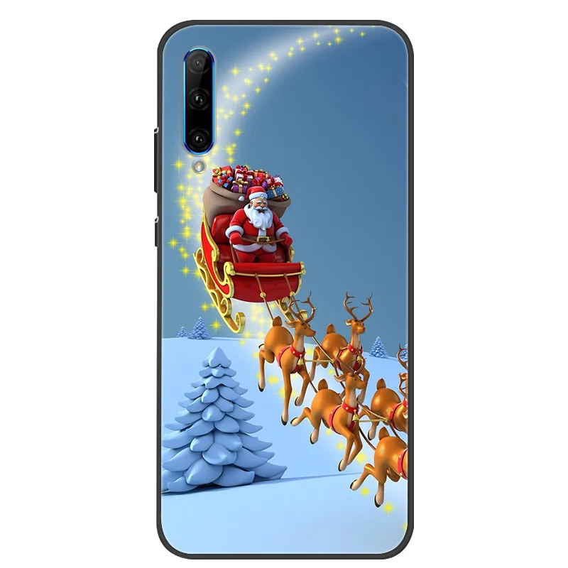 For Huawei Honor 30i LRA-LX1 Case Christmas GIFT NEW YEAR Soft Silicone Cover Fundas For Huawei Honor30i 6.3'' Phone Cases Para silicone case for huawei phone Cases For Huawei