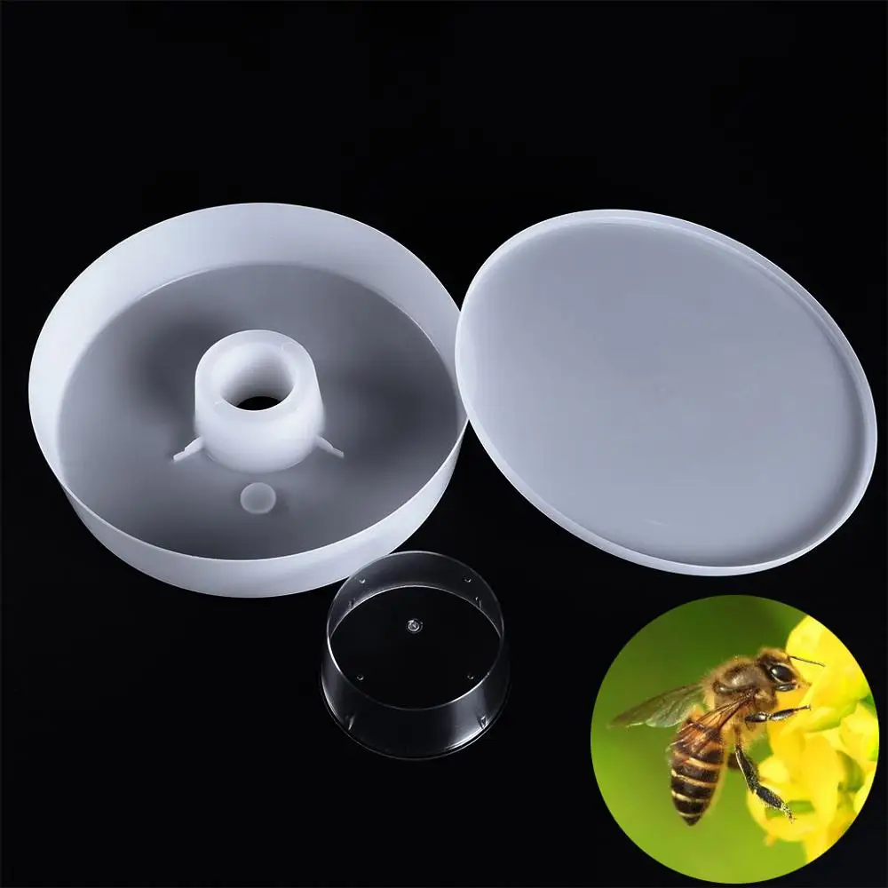 Newest Bee Feeder Honey Entrance Feeder Beekeeping Cap Thread Feeder