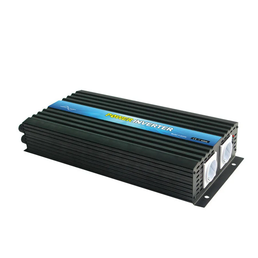 Одобренный CE RoHS 2500w convoor dc ac, 12v 24v 48v чистый синусоидальный