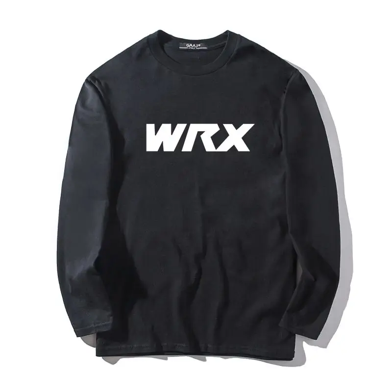Мужская футболка, 100 хлопок, WRX, Спортивная, седан, автомобиль, футболка, хип-хоп, мужская и женская, унисекс, с длинным рукавом, повседневная, хлопковая, летняя, 7H7N8