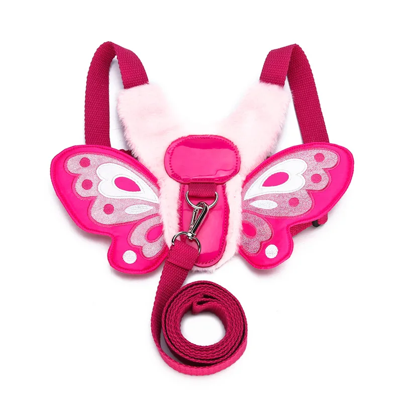 

Kwawii Cotton Butterfly Anti-Lost Kids Adjustable Baby Walking Wings Soft Nylon Baby Harness Backpack Free shipping
