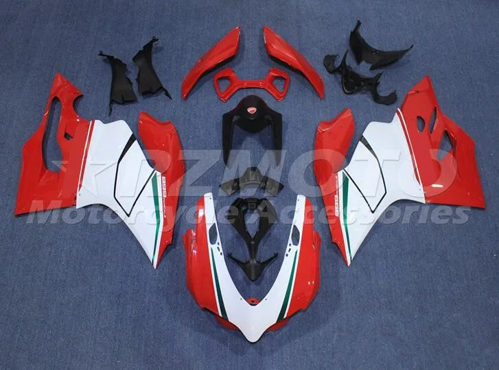 Новый комплект обтекателей для мотоцикла ABS подходит Ducati 1098 848 1198 2007 2008 2009 2010 2011 2012
