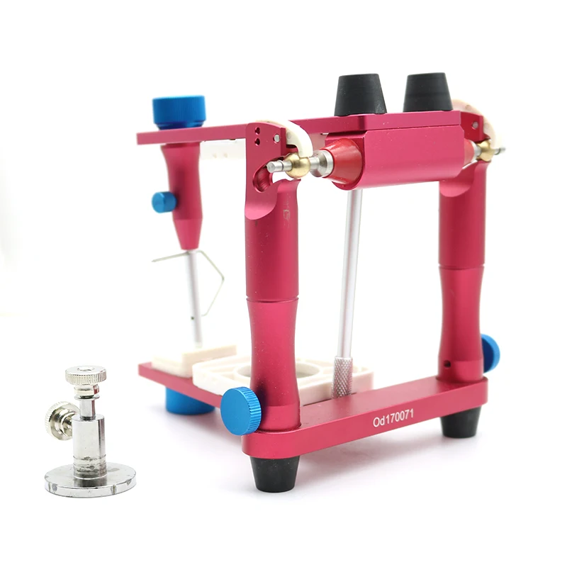  Dental Lab Full Mouth Articulators Half Adjustable Aluminum Alloy Dental Anatomical Articulator Den