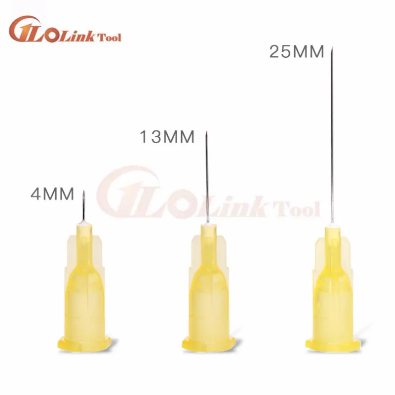 Painless small needle painless beauty ultrafine 30G * 4mm, 32G x 4mm, 32G x 13mm syringes Korean Needles Eyelid Tools 100pcs reusable syringe liquid syringe dispensing needle syringe glue tool surgical needle tool eyelid tools