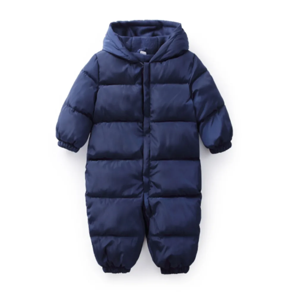 LILIGIRL/Зимний камуфляжный комбинезон для маленьких мальчиков; теплый Детский комбинезон с капюшоном; плотная фланелевая хлопковая одежда для маленьких девочек; пальто