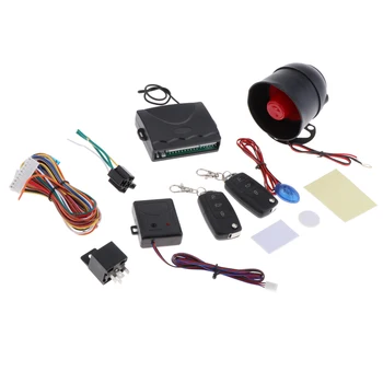 

Car Security Alarm Burglar Protection Immobiliser System with Remote Control