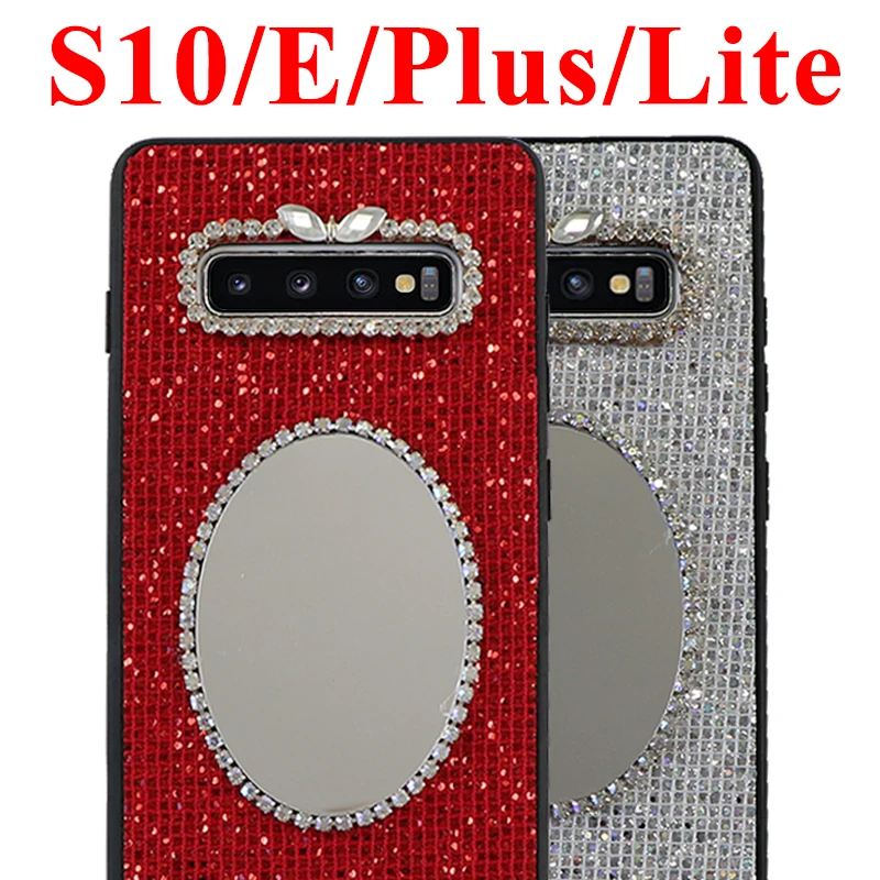 Чехол для samsung Galaxy S10 10S Plus Lite S10E S 10 зеркальный чехол Gaxaly S10Plus 10E светильник Puls