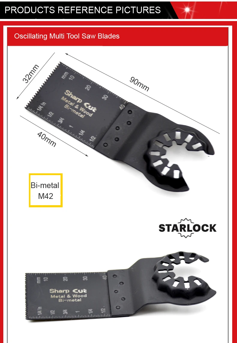 bimetal starlock saw blade 7