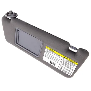 

Left Driver Sun Visor for Toyota Tacoma 2.7L 4.0L 2005-2012 Gray 74320-04181-B1