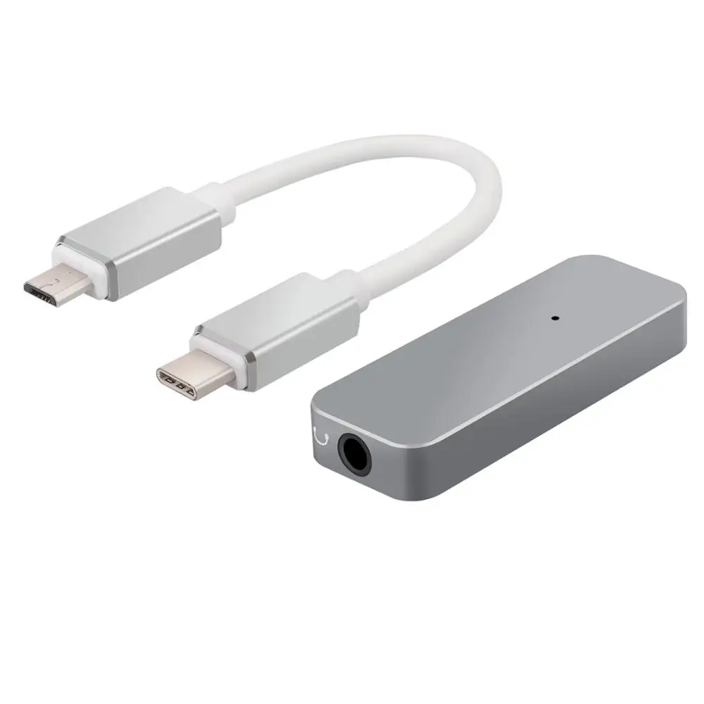eSYNiC 192kHz USB C to 3 5mm DAC Converter Portable Headphone Amplifier Type C to 3 5mm Headphone Adapter Amp For Android iphone