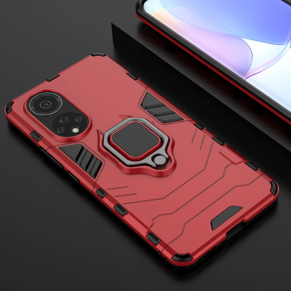 Чехлы для Huawei Nova 9 противоударный бронированный Магнитный чехол с