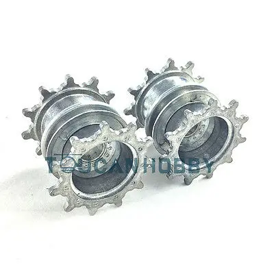 

HENG LONG 1/16 M1A2 Abrams RC Tank 3918 новые металлические звездочки, колеса для вождения