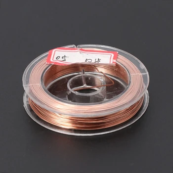 

1 Roll 10 Meters Dia.0.2/0.3/0.4/0.5/0.6/0.8mm T2 Copper Wire Line DIY Materials Aug24 Drop Ship