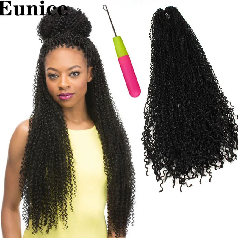 24inch Synthetic Zizi Braiding Micro Box Braids Hair Extensions