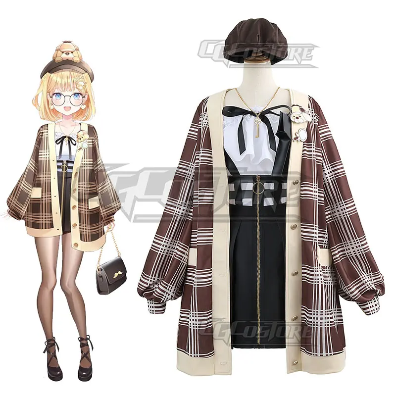 

VTuber hololive English Watson Amelia Cosplay Costume Anime Dresses Christmas Halloween Freeshipping CG1167ZS