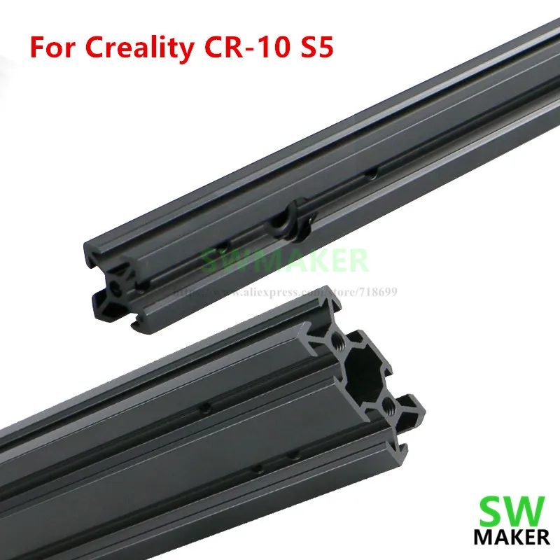 Creality CR-10 S5 3D Printer Black 500mm size Extrusion Metal Frame Kit 2020/2040 V-Slot mechanical kit | Компьютеры и офис